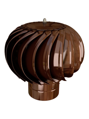 Турбодефлектор ТД фланец D125 окраш.сталь RAL 8017 ERA