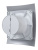 Вентилятор накладной BREEZE D100 обр.клапан Gray metal DICITI Вентилятор накладной BREEZE D100 обр.клапан Gray metal DICITI
