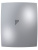 Вентилятор накладной BREEZE D125 обр.клапан Gray metal DICITI