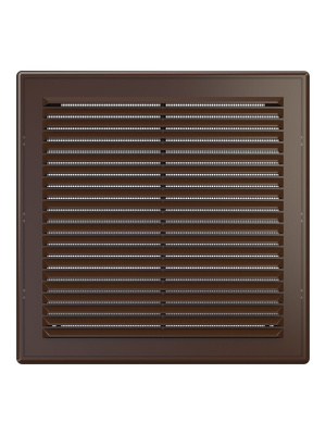 Решетка вентиляционная Р сетка разъемная 250х250 пластик Brown ERA