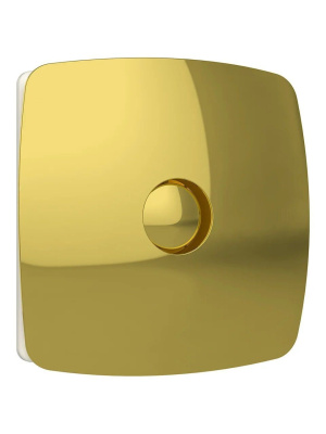 Вентилятор накладной RIO D100 обр.клапан Gold DICITI