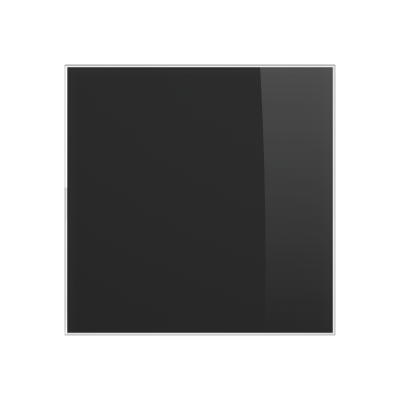 Панель AEON D100/125 179х179 стекло глянцевое Black classic черное DICITI